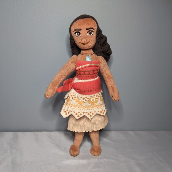 Disney Moana Plush Small Stuffed Toy Doll Soft Body Movie Princess - Picture 2 of 8